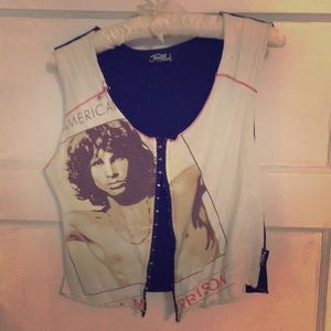 The God Jim Morrison on a corset